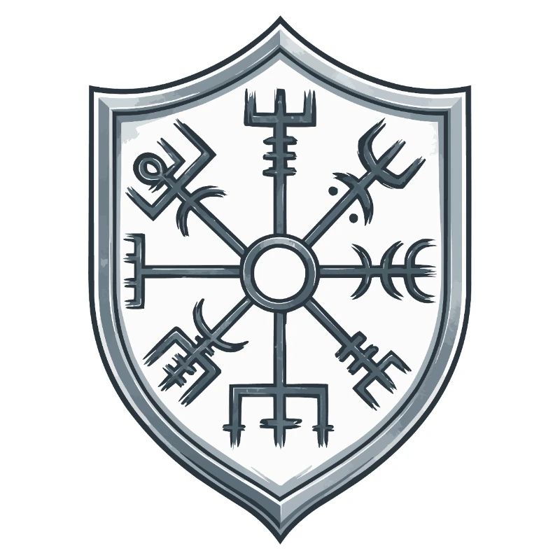 Vegvisir Shield Symbolism
