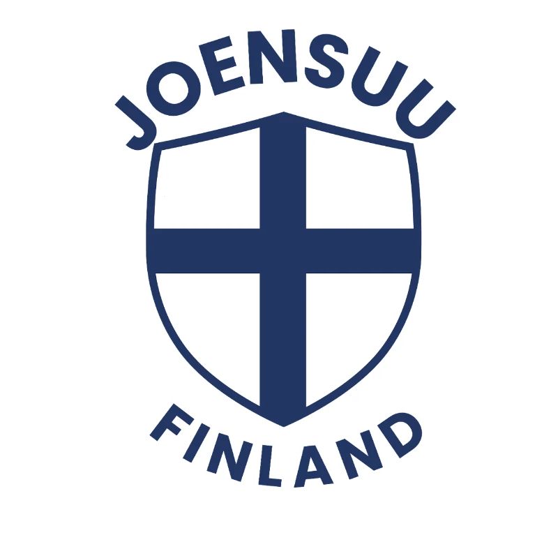 Bouclier Joensuu Drapeau de Finlande