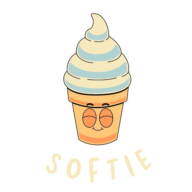 Softie Softeis Comic Icecream Lover