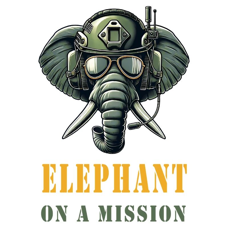 Elephant on a mission