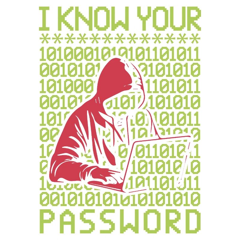 Hacker hackt Programmierer Linux Passwort Hacker