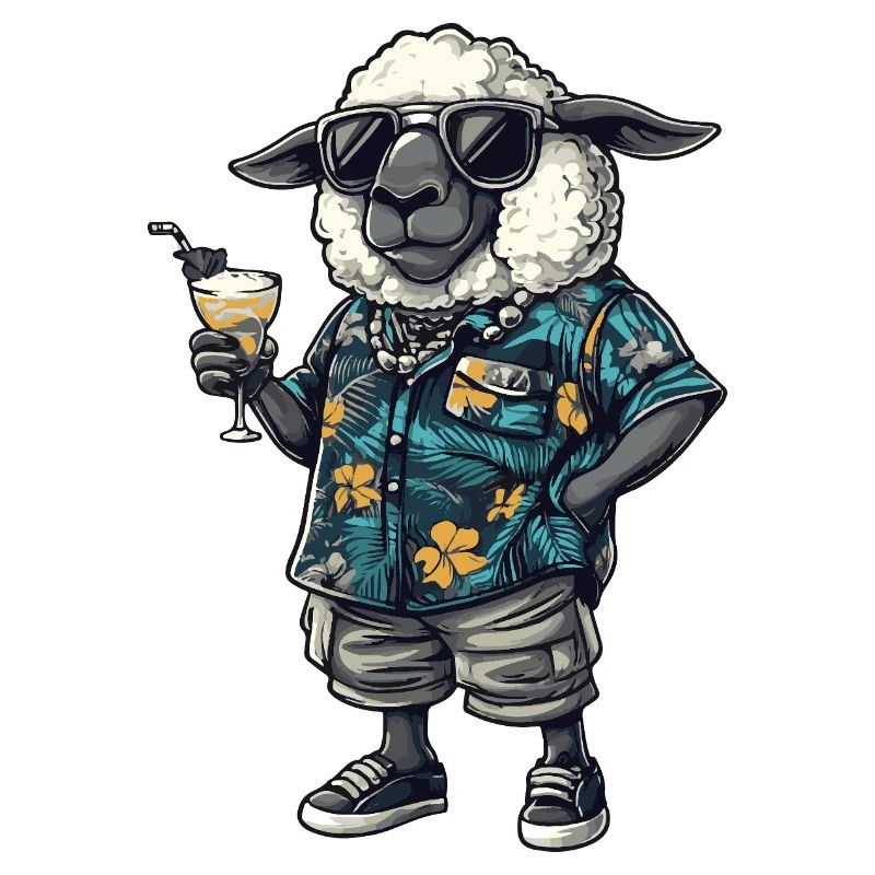 Sheep Comic Summer