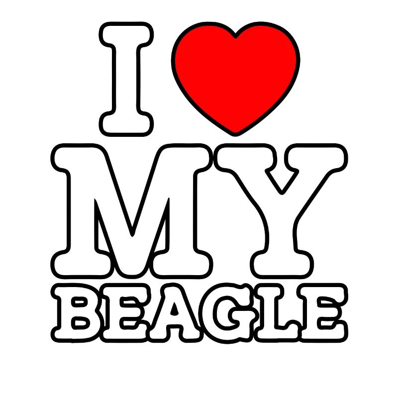 J’aime mon Beagle
