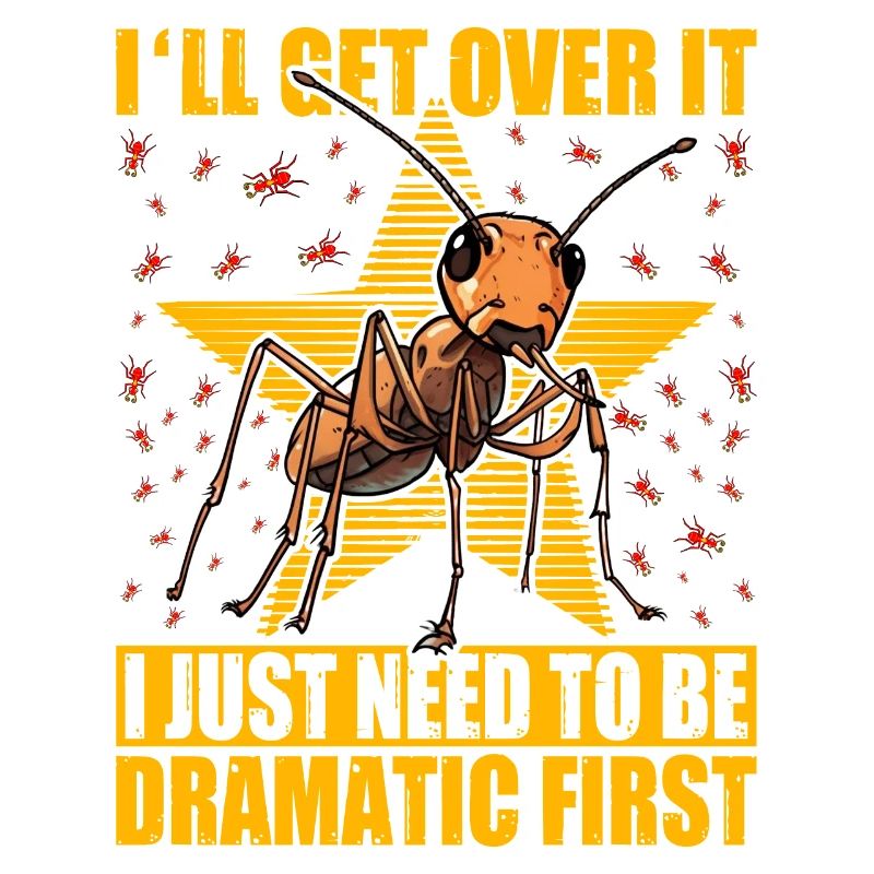 I'll get over it I just need to be dramatic first