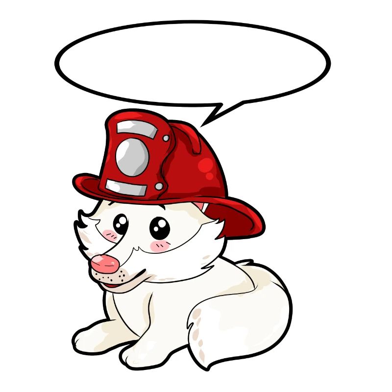 Firefighter Wolf