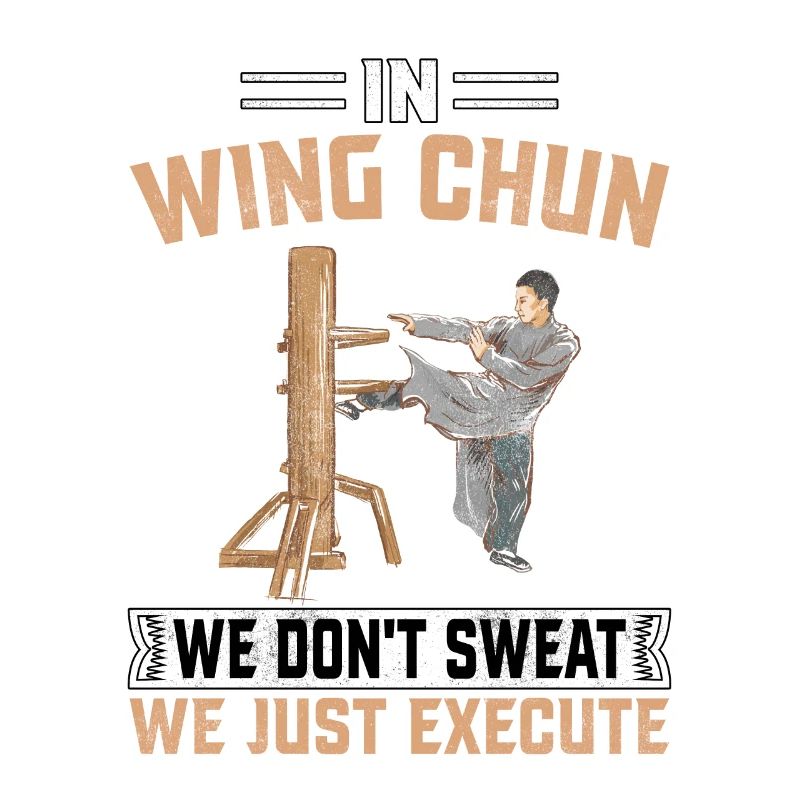 En Wing Chun, on ne transpire pas, on exécute tout simplement