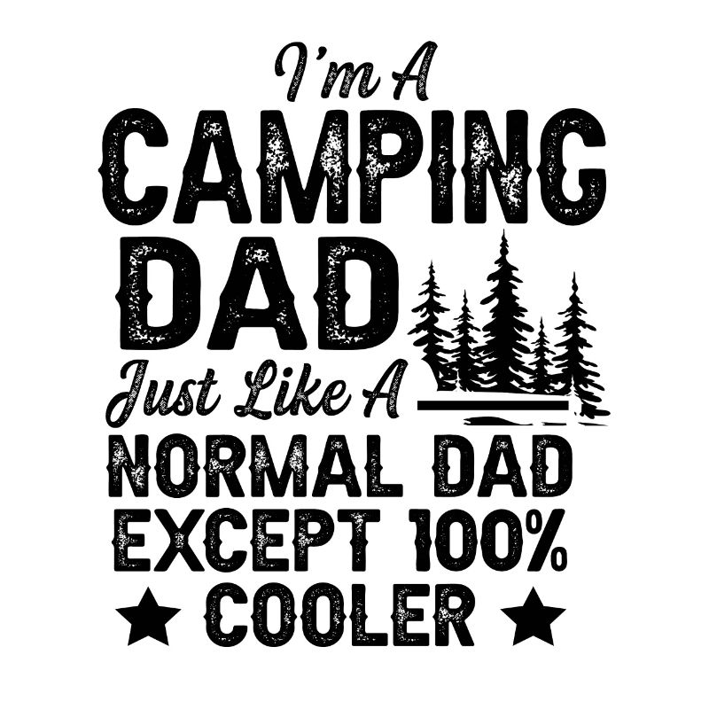 camping papa dad