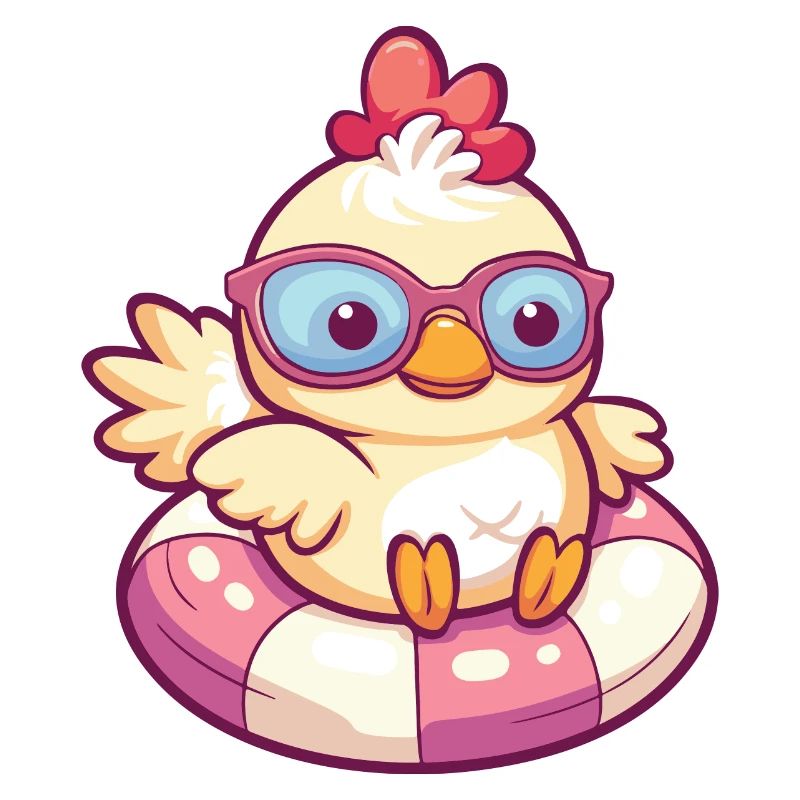 Chicken Summer Comic
