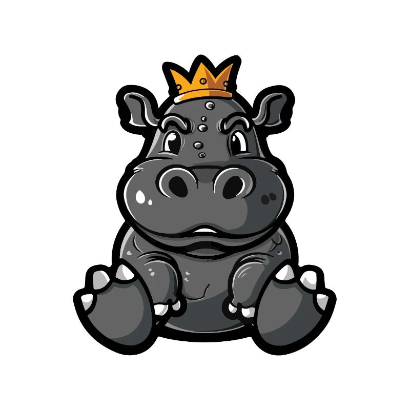 Hippo Comic Crown
