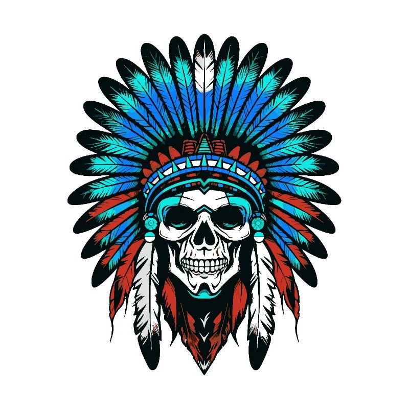 Crâne de chef indien Apache