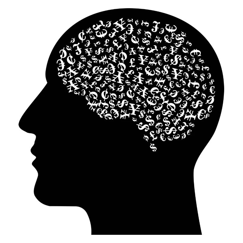 Cerveau plein de devises