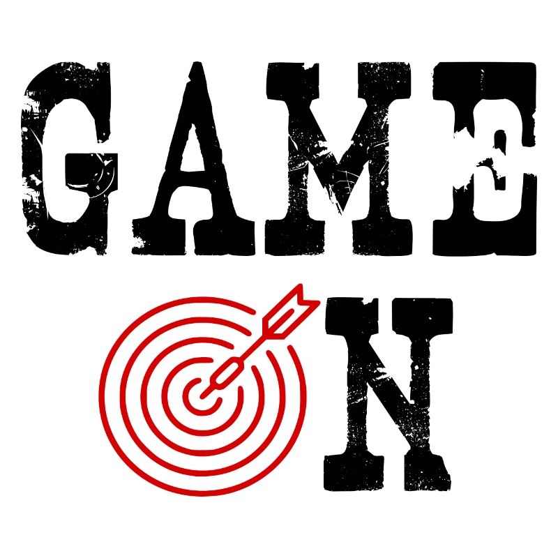 Darts Spruch Game On Dart Darten Geschenk Idee
