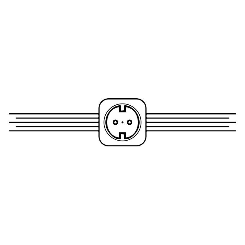 Steckdose Element Symbol