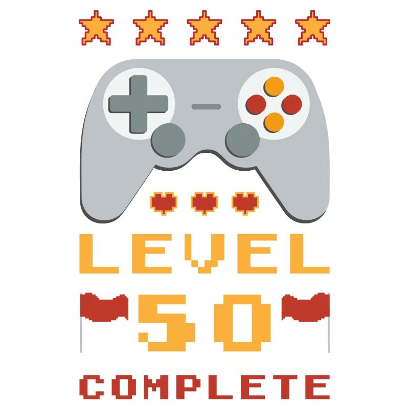50. Geburtstag Level 50 Complete