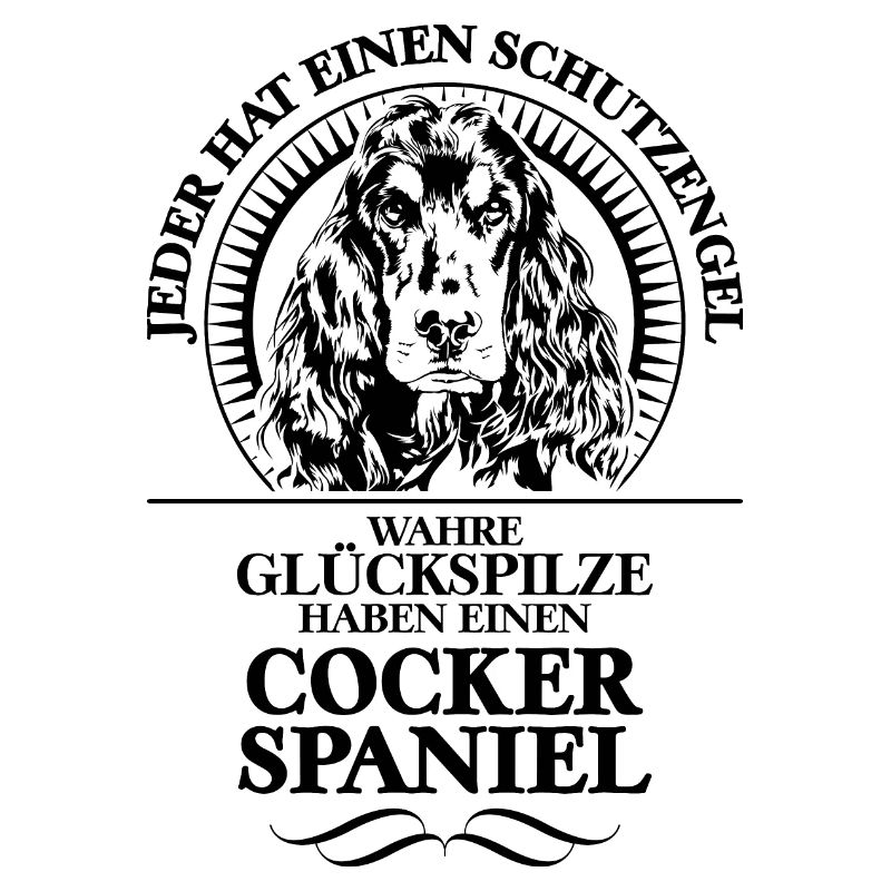 COCKER SPANIEL Schutzengel Hunde Spruch Wilsigns