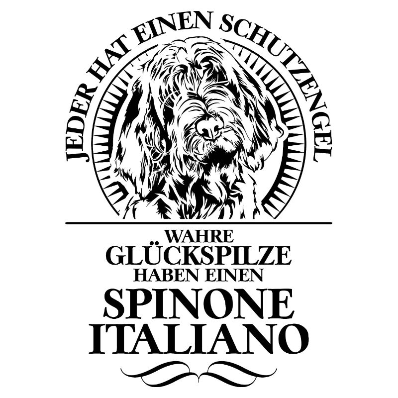 SPINONE ITALIANO Schutzengel Hunde Spruch Wilsigns