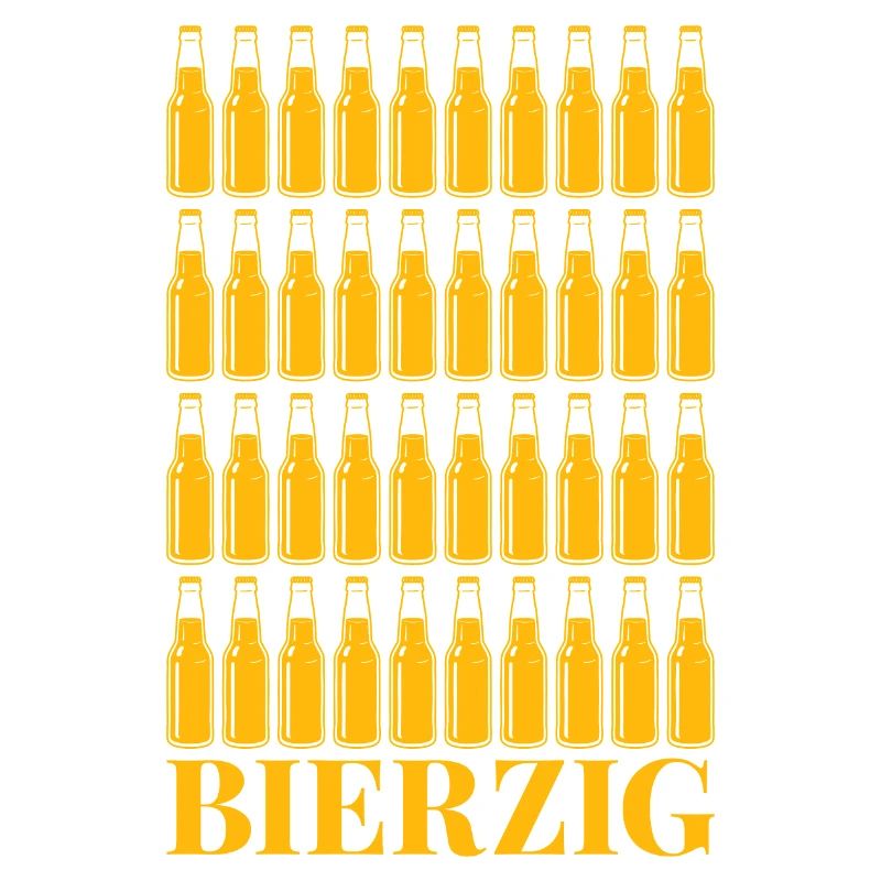Bierzig Bier Bierflaschen Vierzig 40. Geburtstag