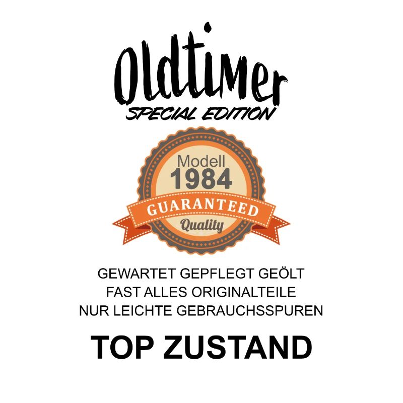 Geburtstag Oldtimer 1984