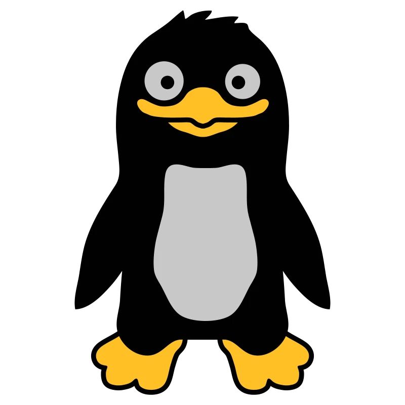 Funny funny penguin grins