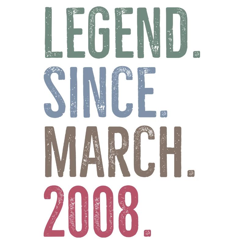 Legend Since March 2008