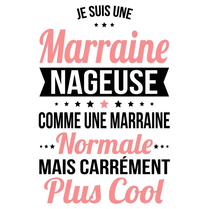 Marraine nageuse comme marraine normale plus cool