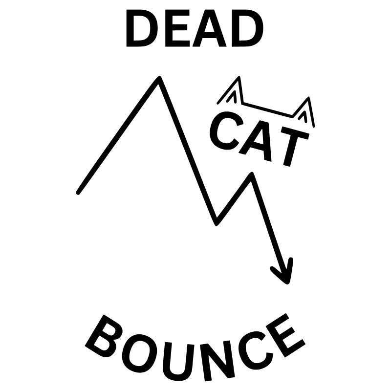 Dead Cat Bounce - pour les fans de bourse et de bourse