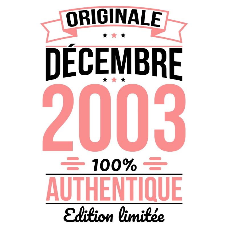Anniversaire 20 ans - Originale - Décembre 2003