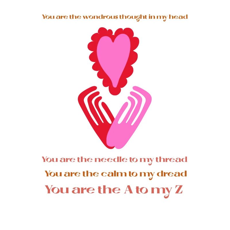 A-Z short poem. For lovers and love itself