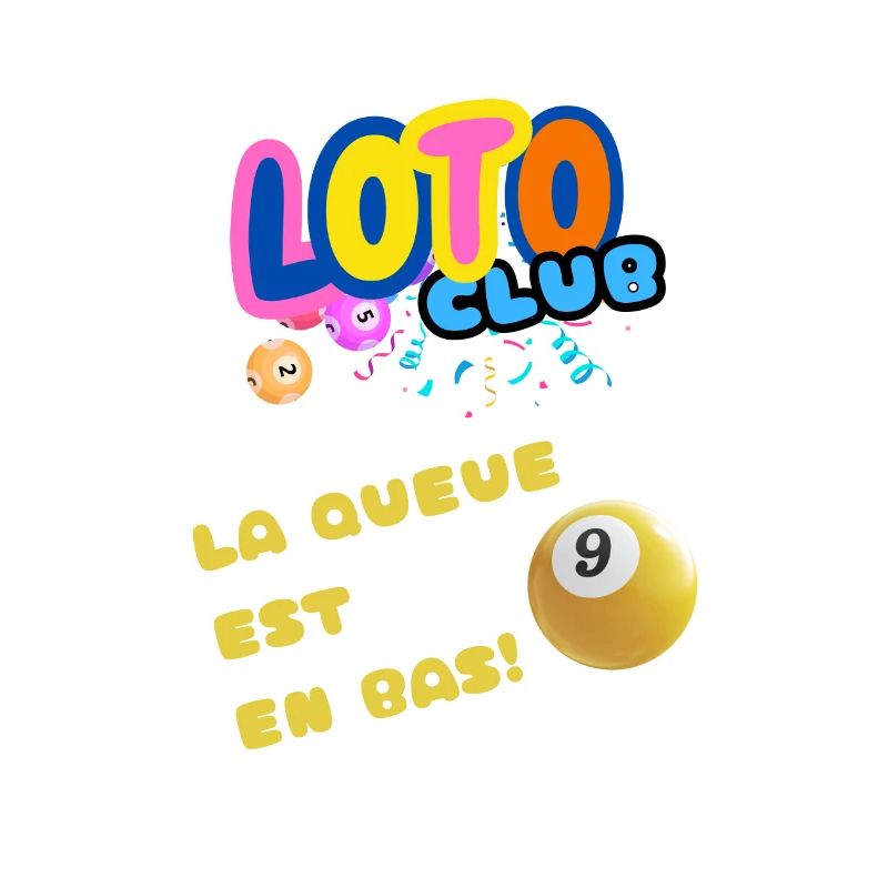 LOTO - BINGO - 9 - LA QUEUE EST EN BAS