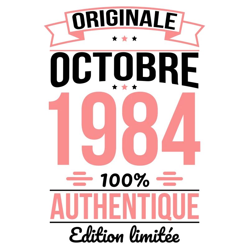 Anniversaire 40 ans - Originale - Octobre 1984