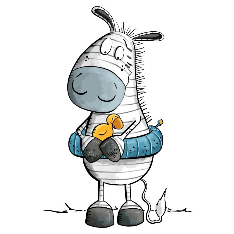 Zebra Summer Beach Float