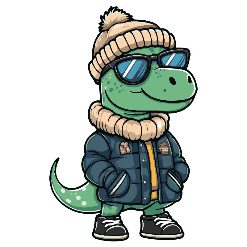 Dinosaurier brontosaurus Cool Comic