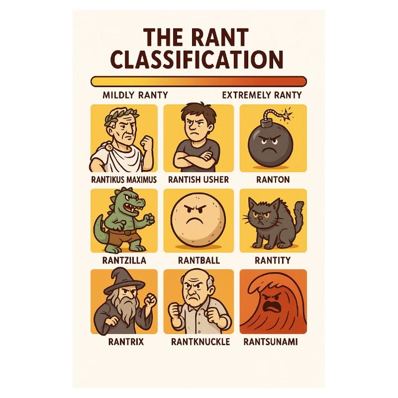 Classification Rant (anglais)