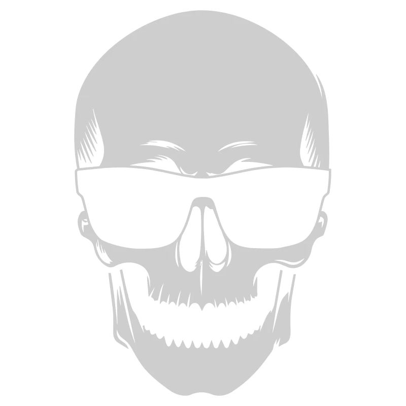 Sonnenbrillen-Skeleton Noir