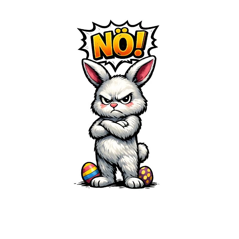 Lower Austrian Bunny Comic Easter Gift