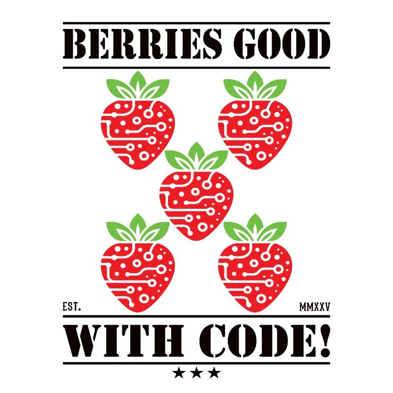 Baies bonnes avec code – Fraise et programmation