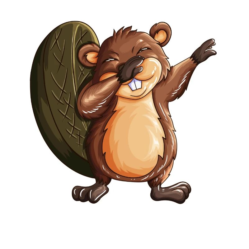 Beaver Dance Dancer Beaver Makes Dabbing Costume