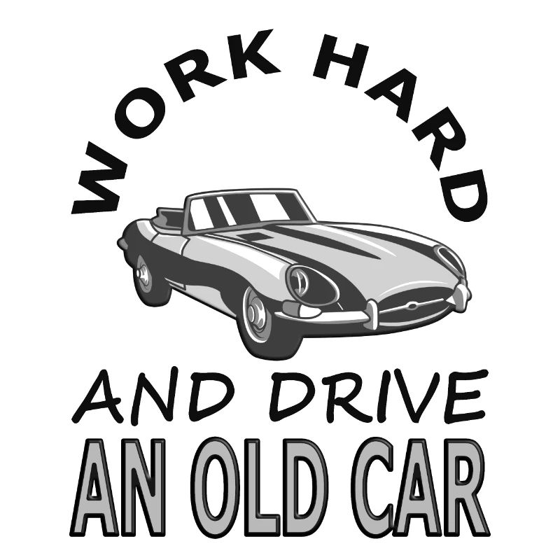 Oldtimer altes Auto Spruch Autofahrer Sprüche gift