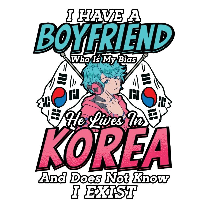 Design pop coréen pour un fan de mode K-Pop