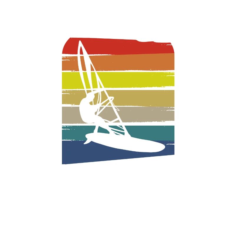 Rétro Je préfère être Windsurf Windsurfer