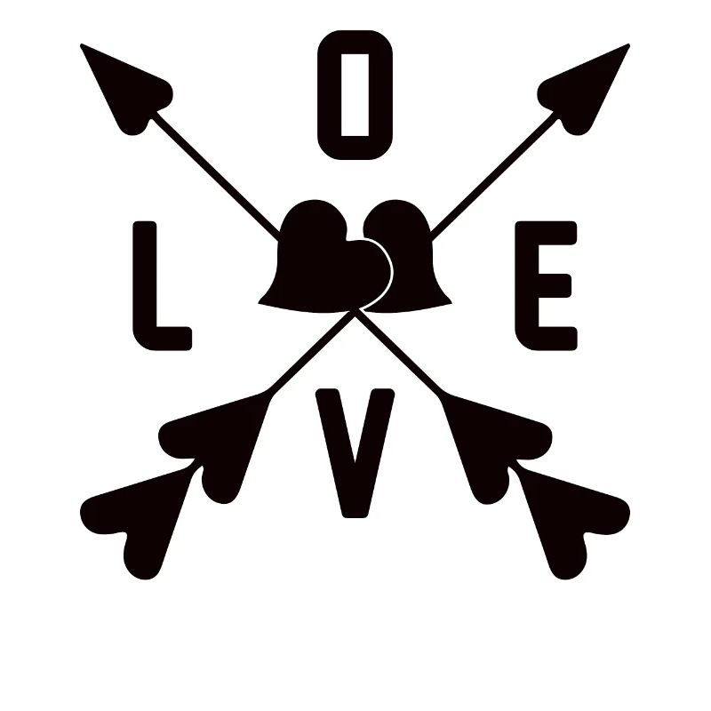 Liebespfeil Pfeil Liebe Valentinstag Ehepaar