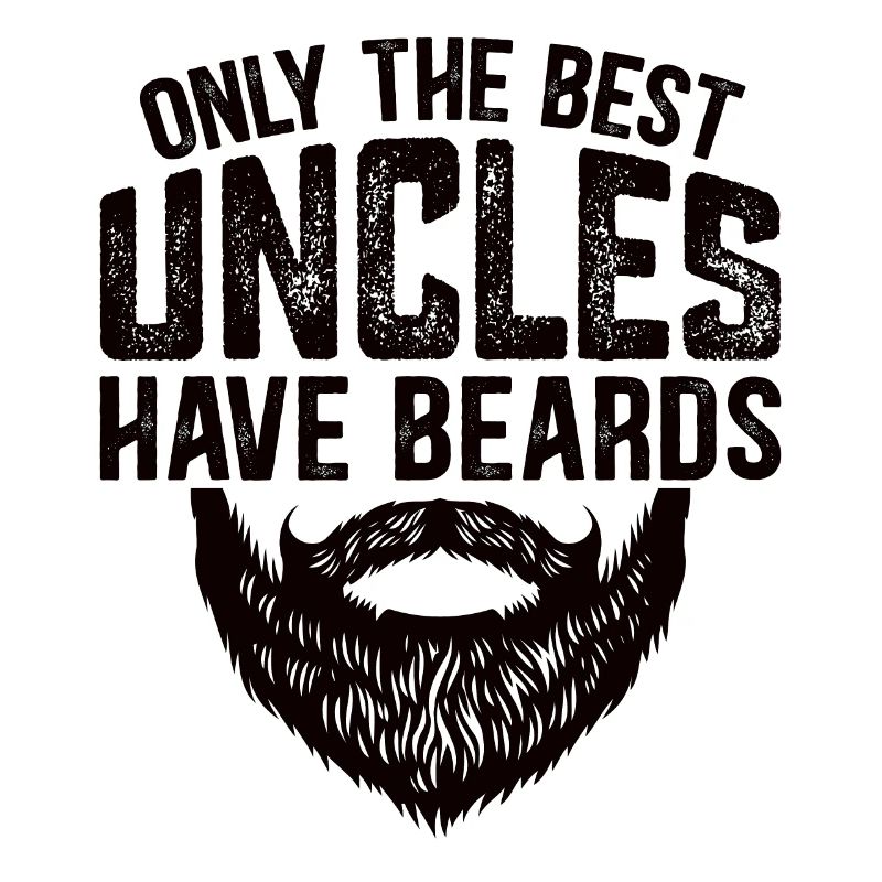 Uncle Beard Beard-Bearer Saying | funny gift