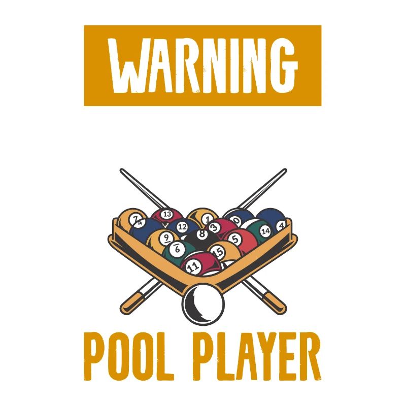 Warnung Linkshänder Billard