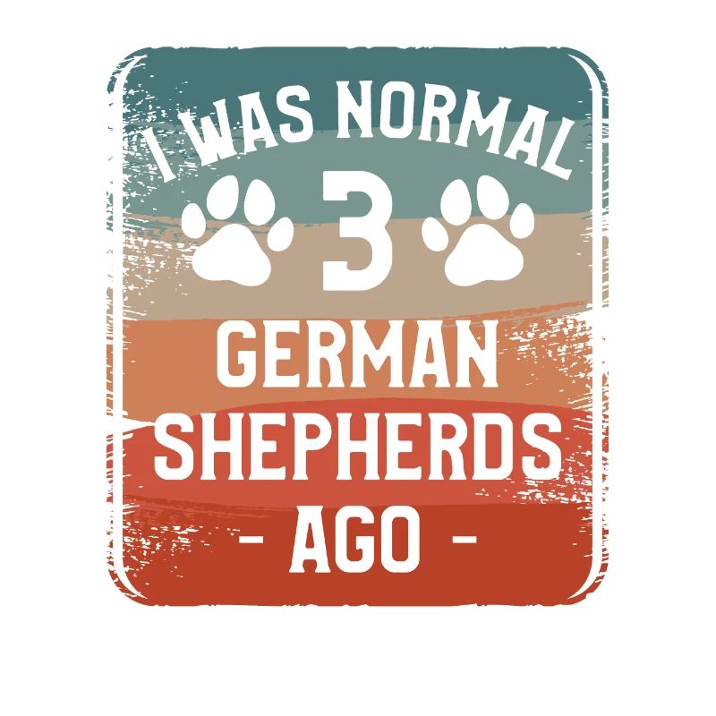 Ich war normal 2 Deutsche Schäferhunde ago deutsch