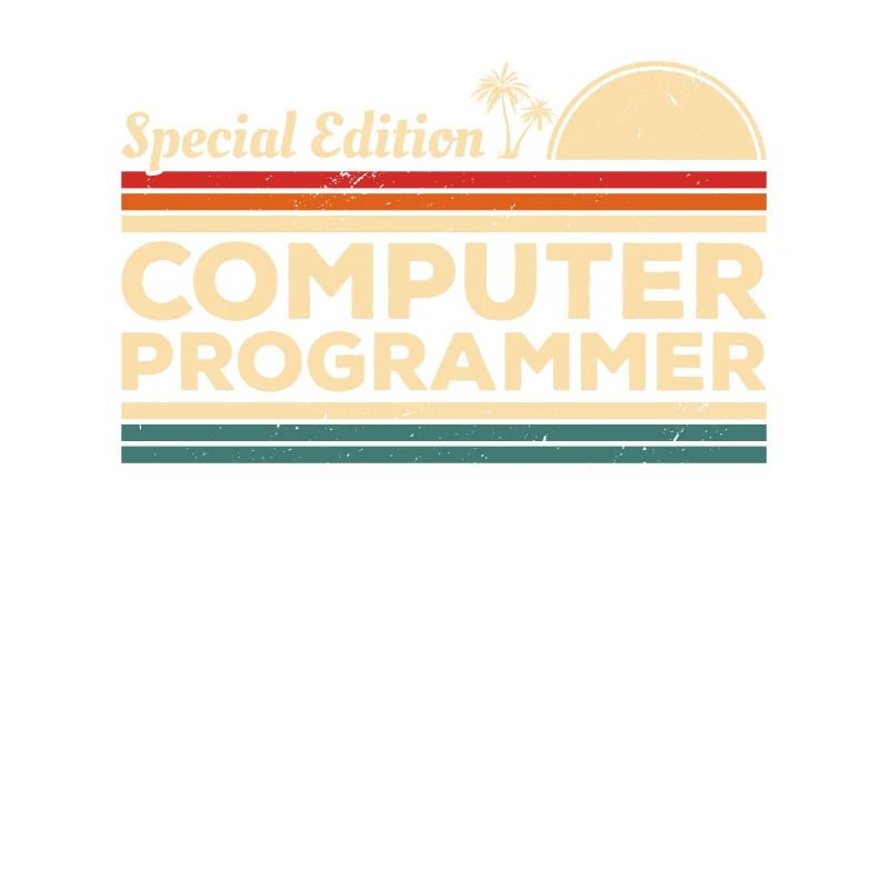 Retro Special Edition Computerprogrammierer
