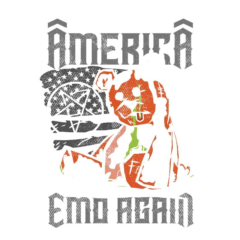 Emoticon Make America Emo Again Emocore Esthétique