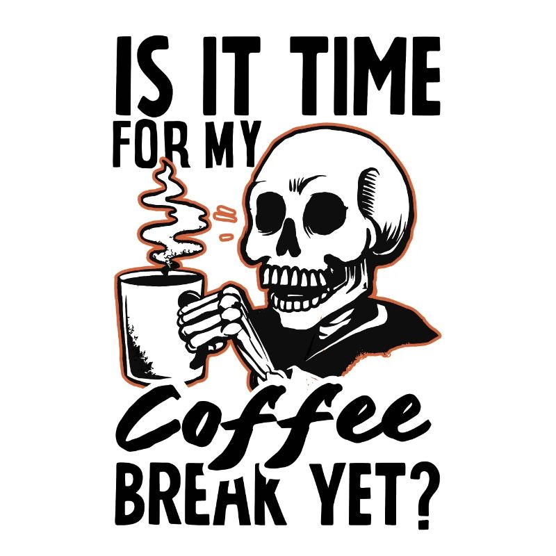 Est-ce que c’est l’heure de ma pause-café ? Désinvolte