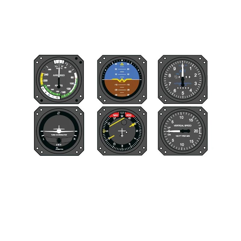 Funny Pilot Six Pack Simulation de vol d’aviation