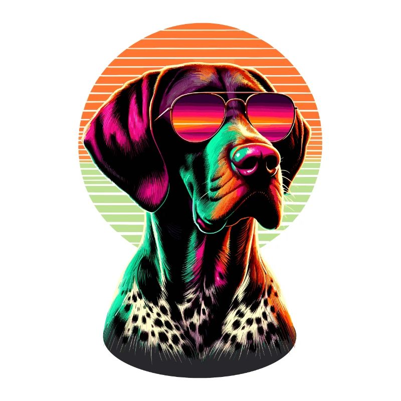 Sunset Sonnenbrille Deutsch Kurzhaar Pointer GSP