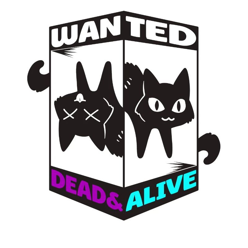 Physik Quanten Nerd Dead Alive Schrödingers Katze